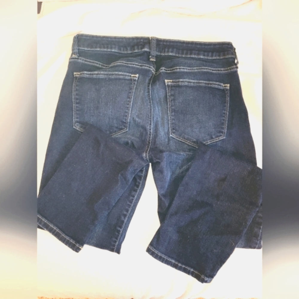 Sonoma Women's Curvy Skinny Dark Wash Jeans (Size 8S) - Picture 6 of 11